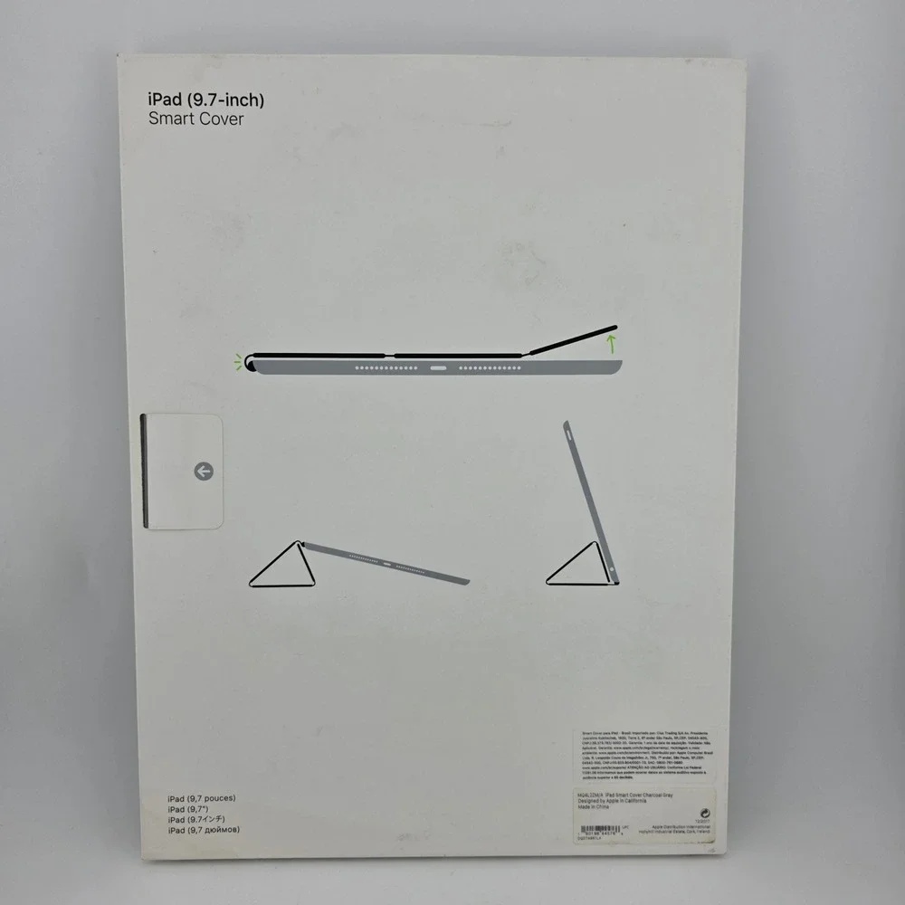 Apple iPad Smart Cover 9.7-inch‎ Charcoal Gray MQ4L2ZM/A NEW Magnetic Protective